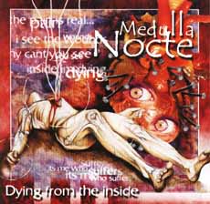 Medulla Nocte - Dying From The Inside Cover