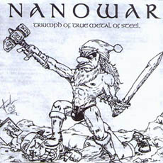 Nanowar - Triumph Of True Metal Of Steel Cover