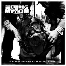 Methods Of Mayhem - A Public Disservice Announcement Cover