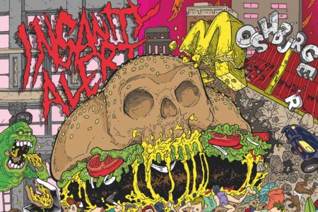 Cover des Albums "Moshburger" von INSANITY ALERT