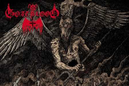 Das Cover-Artwork zum Goatblood-Album Veneration Of Armageddon