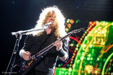 Live-Foto von Megadeth auf dem Elbriot 2017
