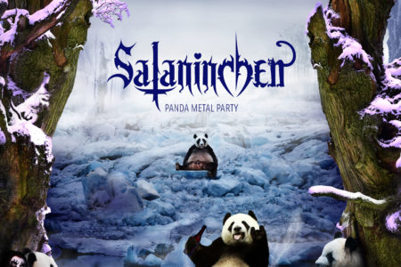 Albumcover Sataninchen - Panda Metal Party