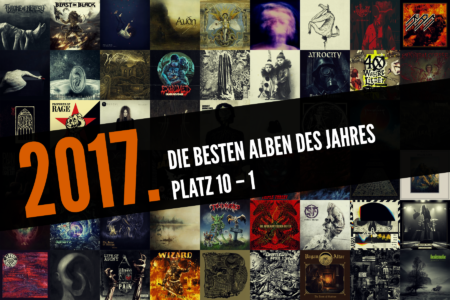 Grafik metal.de Album des Jahres 2017 Top Ten
