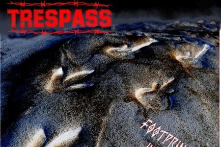 Coverartwork von "Footprints In The Rock" der NWOBHM-Band TRESPASS