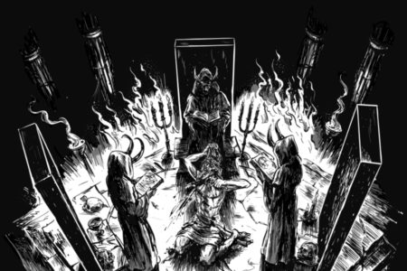 Bild Blood Chalice Sepulchral Chants Of Self-Destruction Album 2017 Cover Artwork