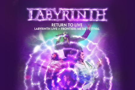Hier befindet sich das Cover von LABYRINTHs "Return To Live".
