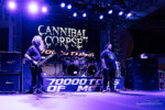 Konzertfoto von Cannibal Corpse auf der 70000 Tons Of Metal 2018