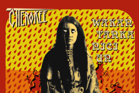 Cover von "Wakan Tanka Nici Un", der ersten EP von Cherokee aus dem Jahr 2018 (Cover)