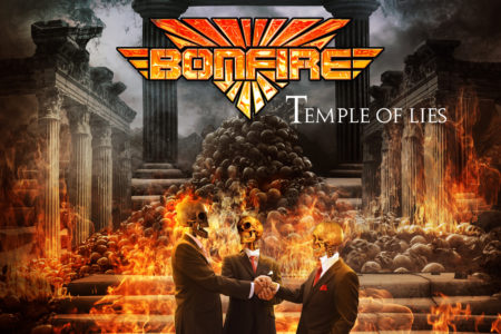 Bild: Bonfire - Temple Of Lies (Artwork)