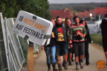 Die 10 Must-Haves auf Festivals