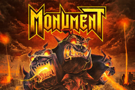 Cover von Monuments "Hellhound" aus dem Jahr 2018