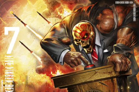 Cover Artwork des FIVE FINGER DEATH PUNCH Albums "And Justice For None"
