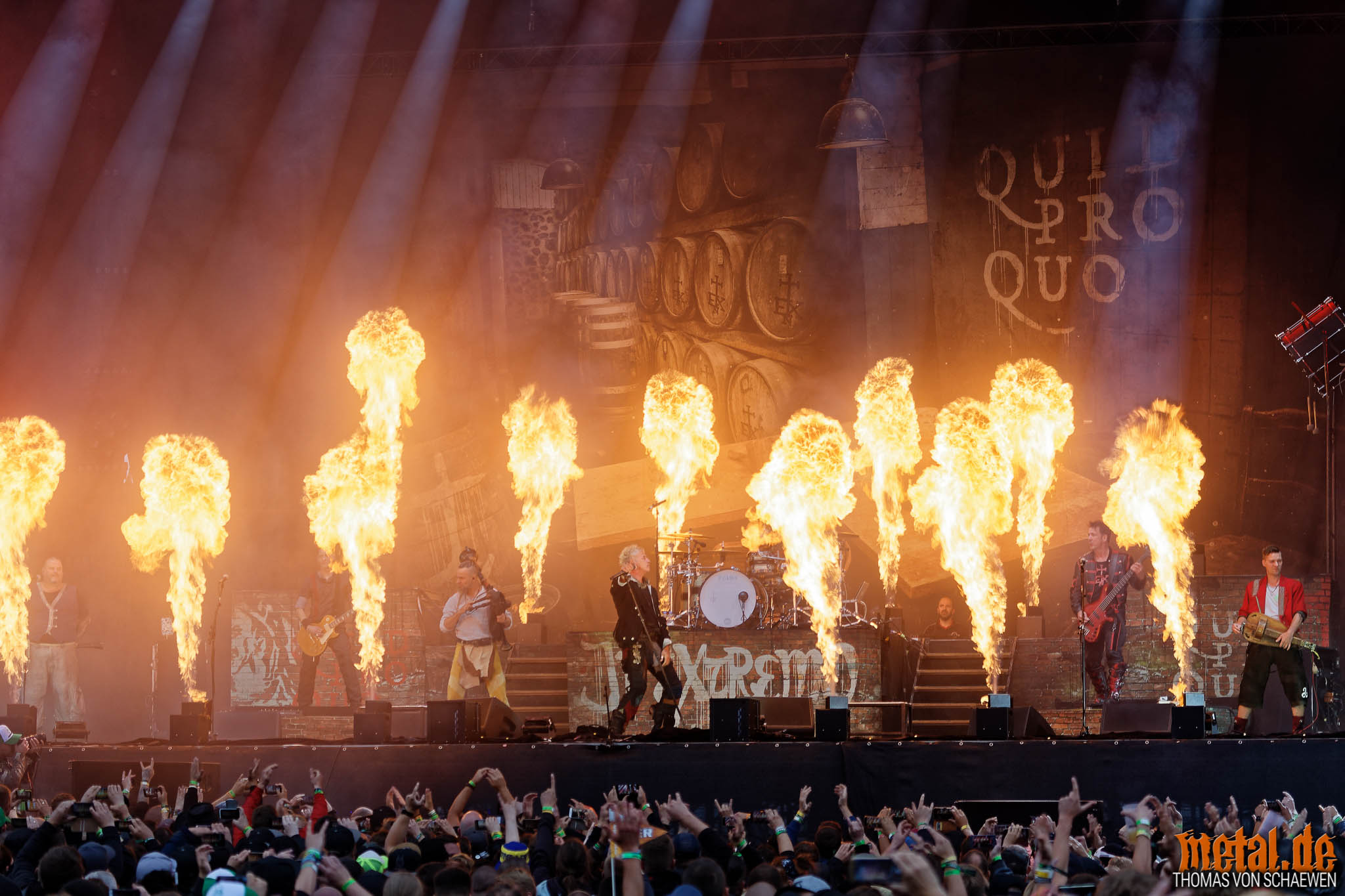 Fotos von In Extremo auf dem Matapaloz Festival 2018