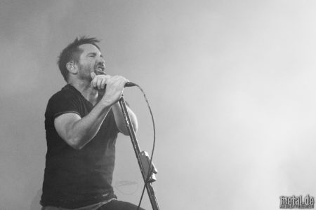 Konzertfoto von Nine Inch Nails beim Citadel Music Festival