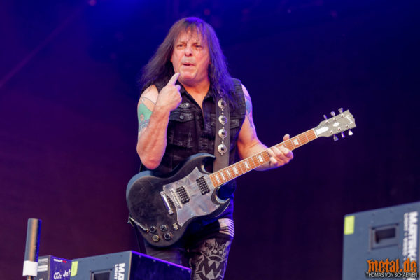 Konzertfoto von Ross The Boss beim Rockharz Festival 2018