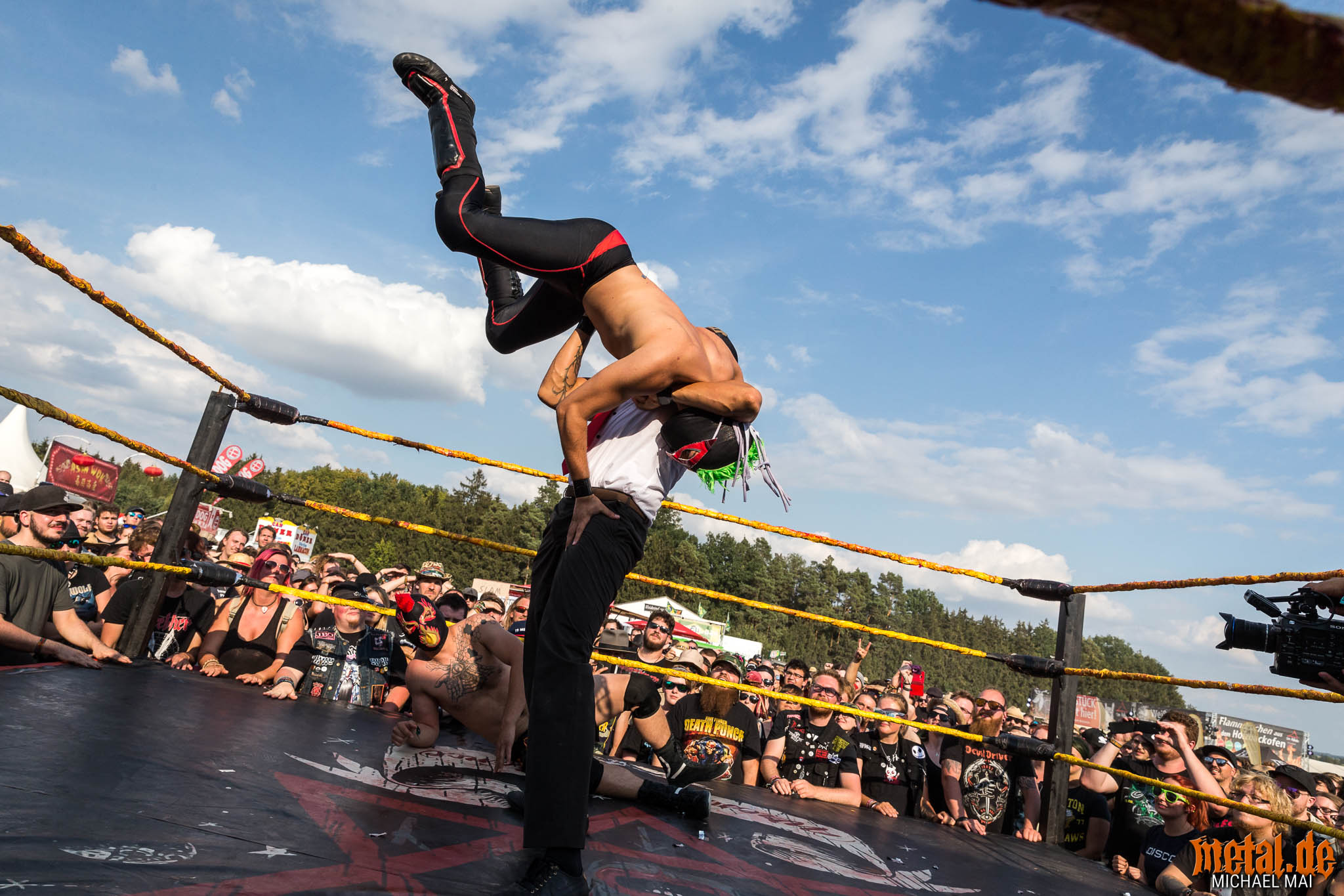 The Rock n Roll Wrestling Bash auf dem Summer Breeze Open Air 20
