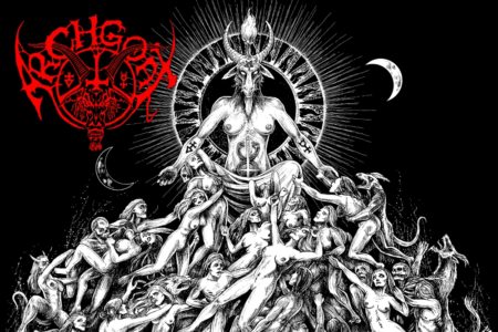 Cover Artwork Archgoat The Luciferian Crown Album 2018