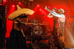 Konzertfotos von Ost+Front auf dem Wolfsfest 2018 Mannheim