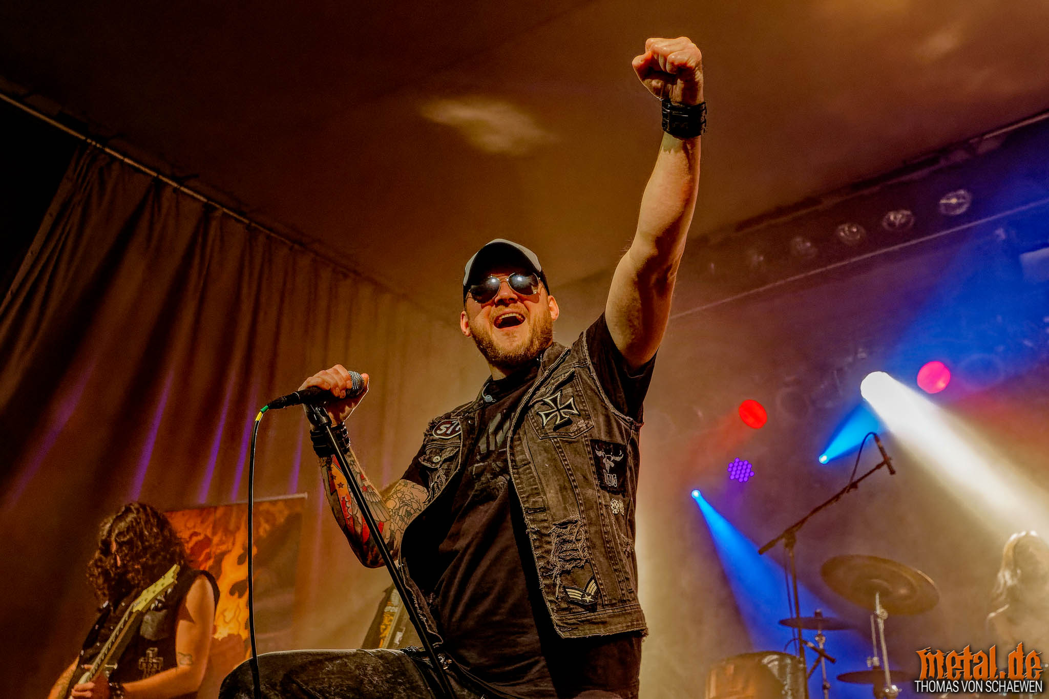 Konzertfotos von Motorjesus auf der „Race To Ressurection“-Tour 2018