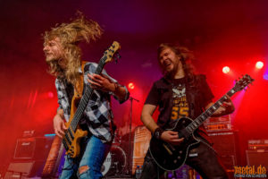 Konzertfotos von Motorjesus auf der „Race To Ressurection“-Tour 2018