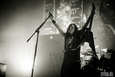 Konzertfotos von Kreator auf der European Apocalypse Tour 2018.