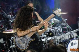 Konzertfoto von Archspire auf der The Outer Ones Global Invasion Part II Tour 2018