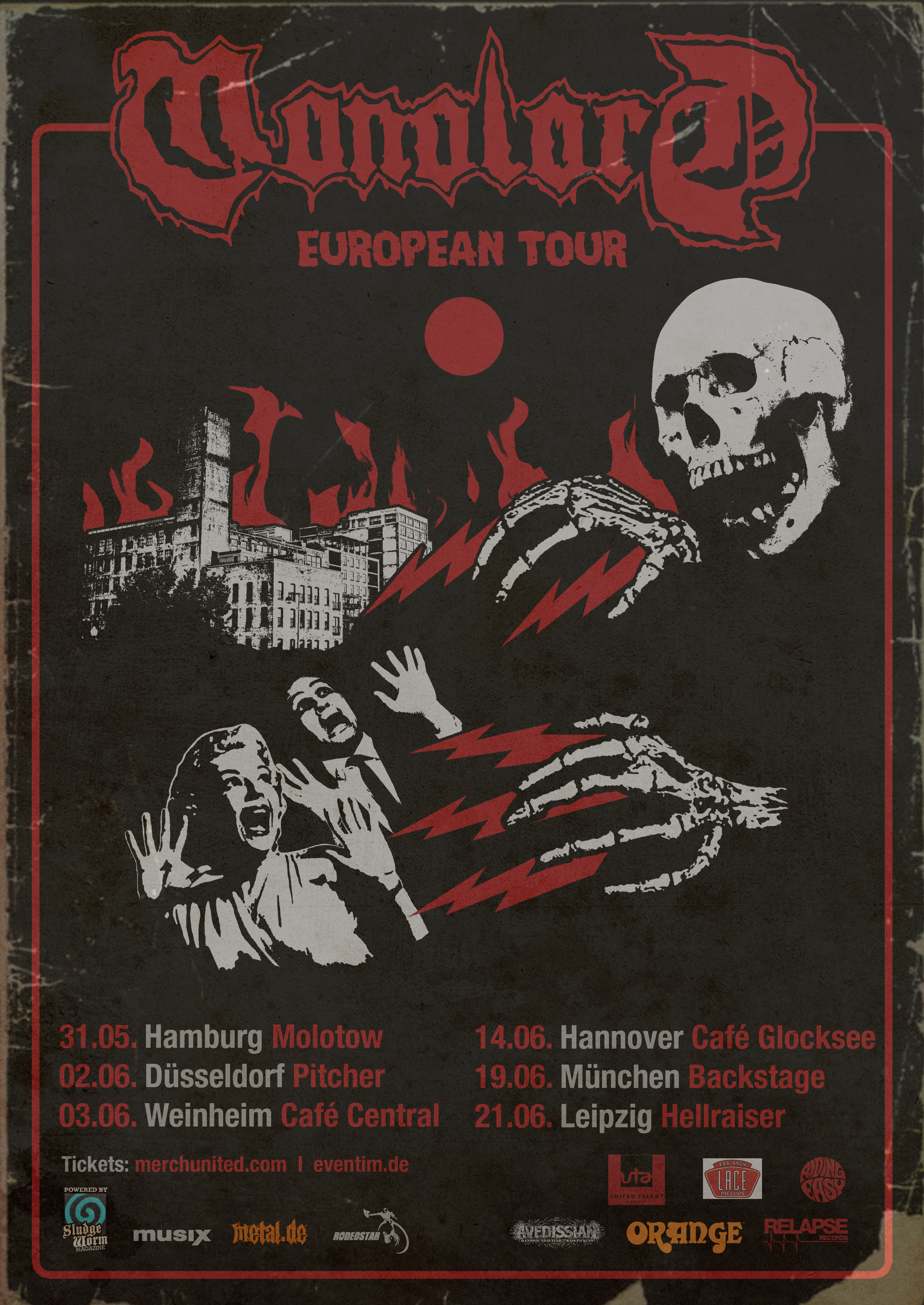 Monolord European Tour 2019
