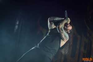 Konzertfoto von Thy Art is Murder auf der Reverence EU/UK Tour 2019 in Frankfurt