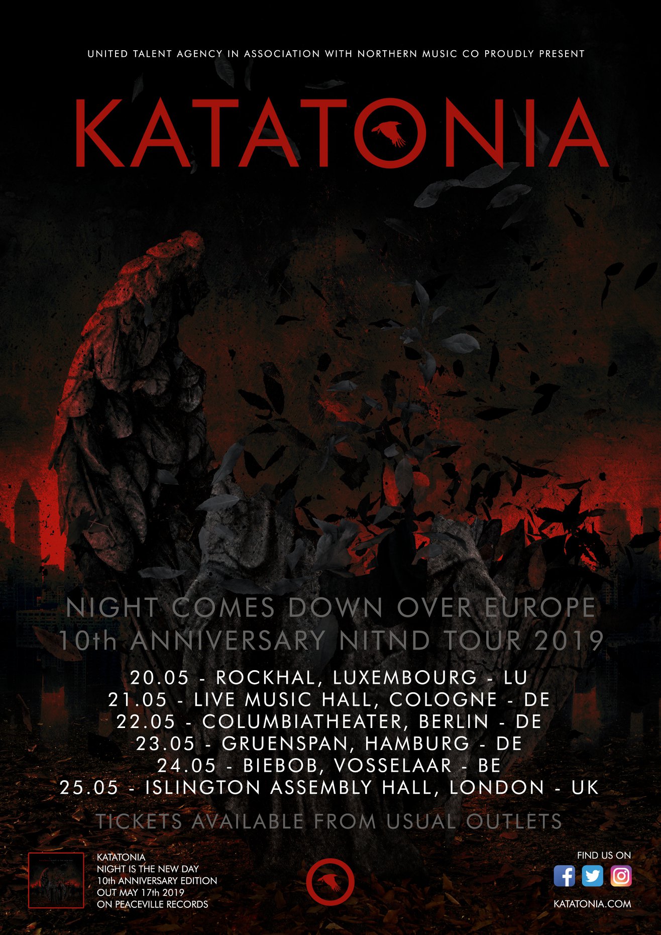 Katatonia Tour 2019