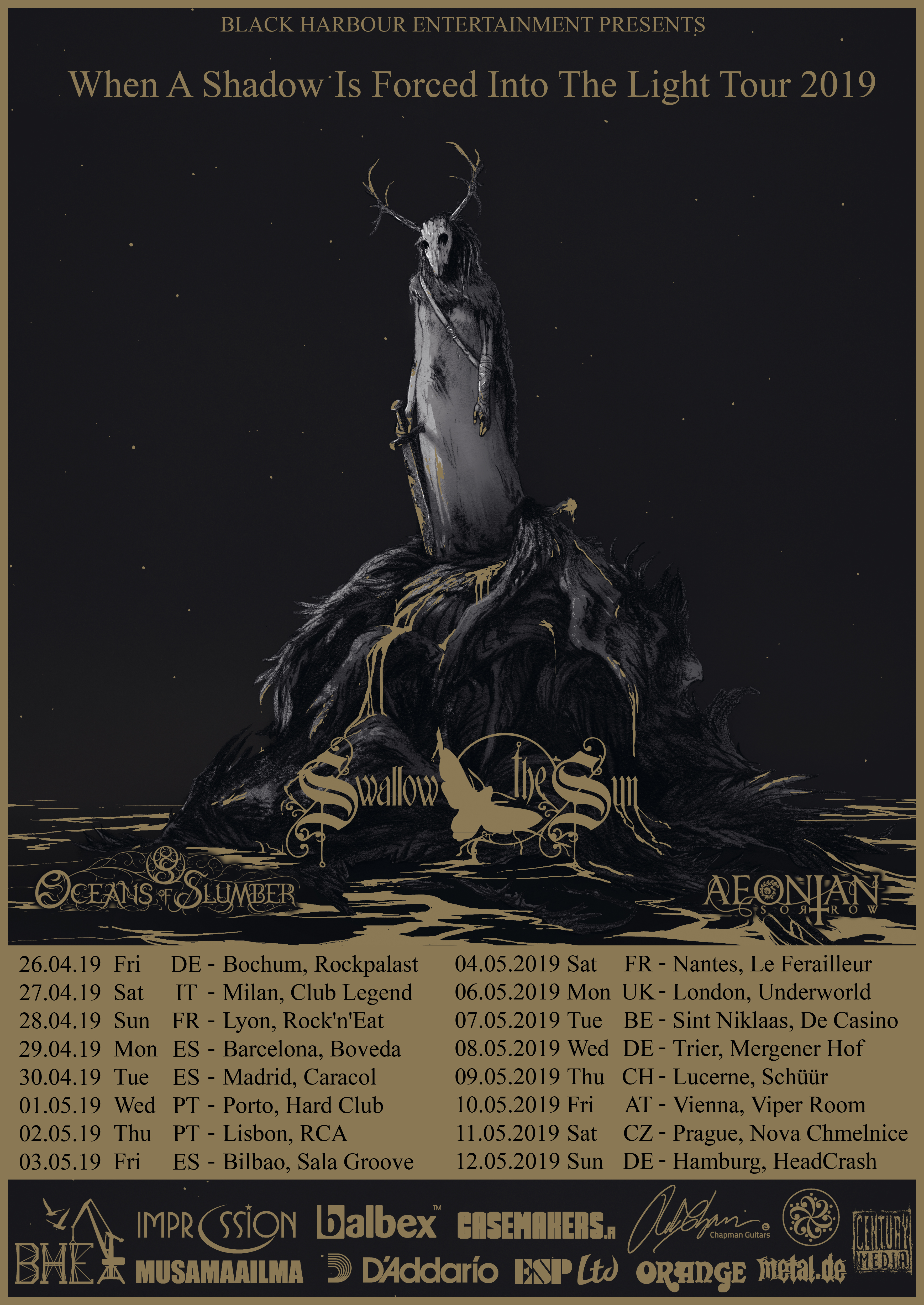 Swallow The Sun Tour 2019