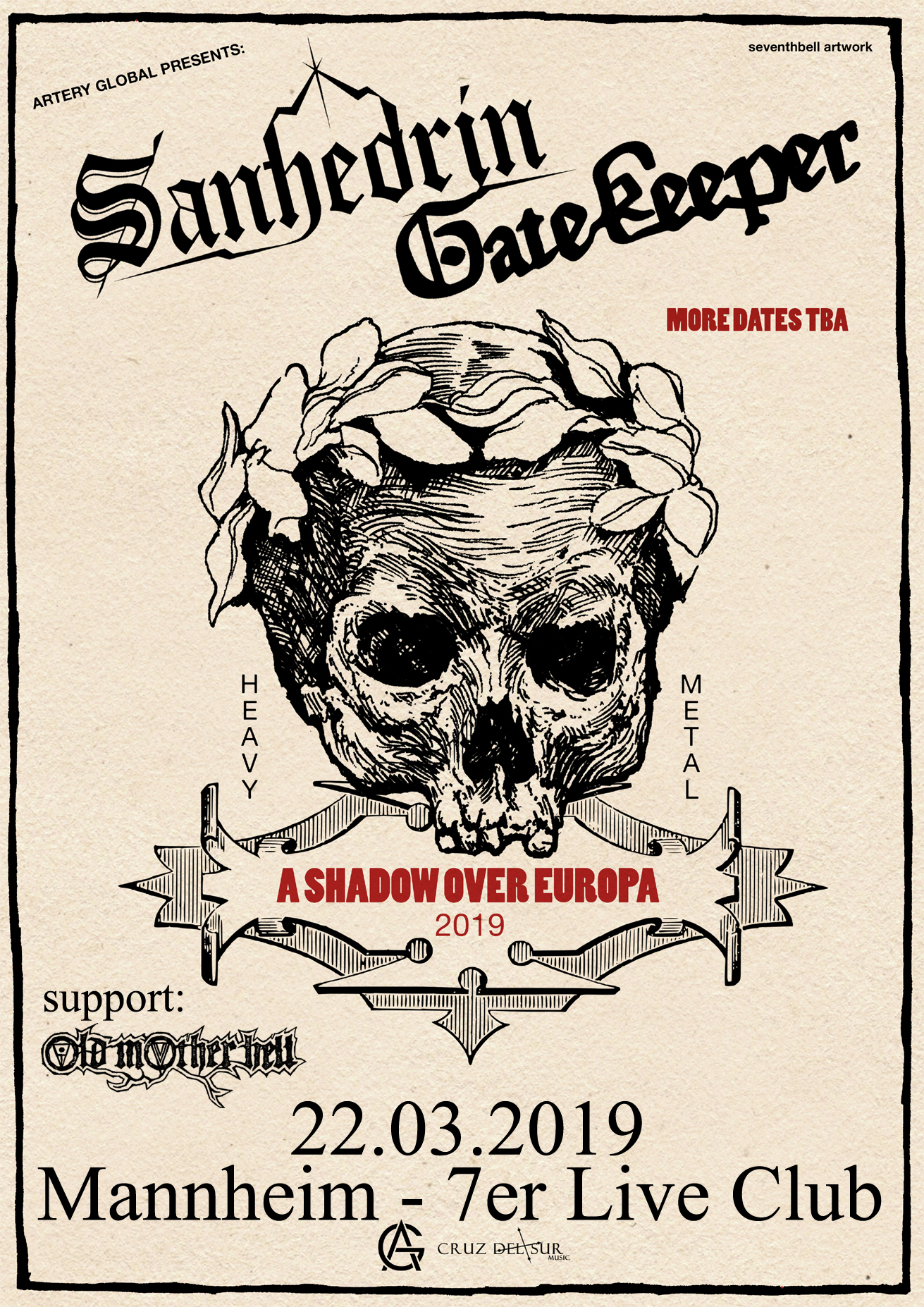 Flyer Sanhedrin und Gatekeeper in Mannheim