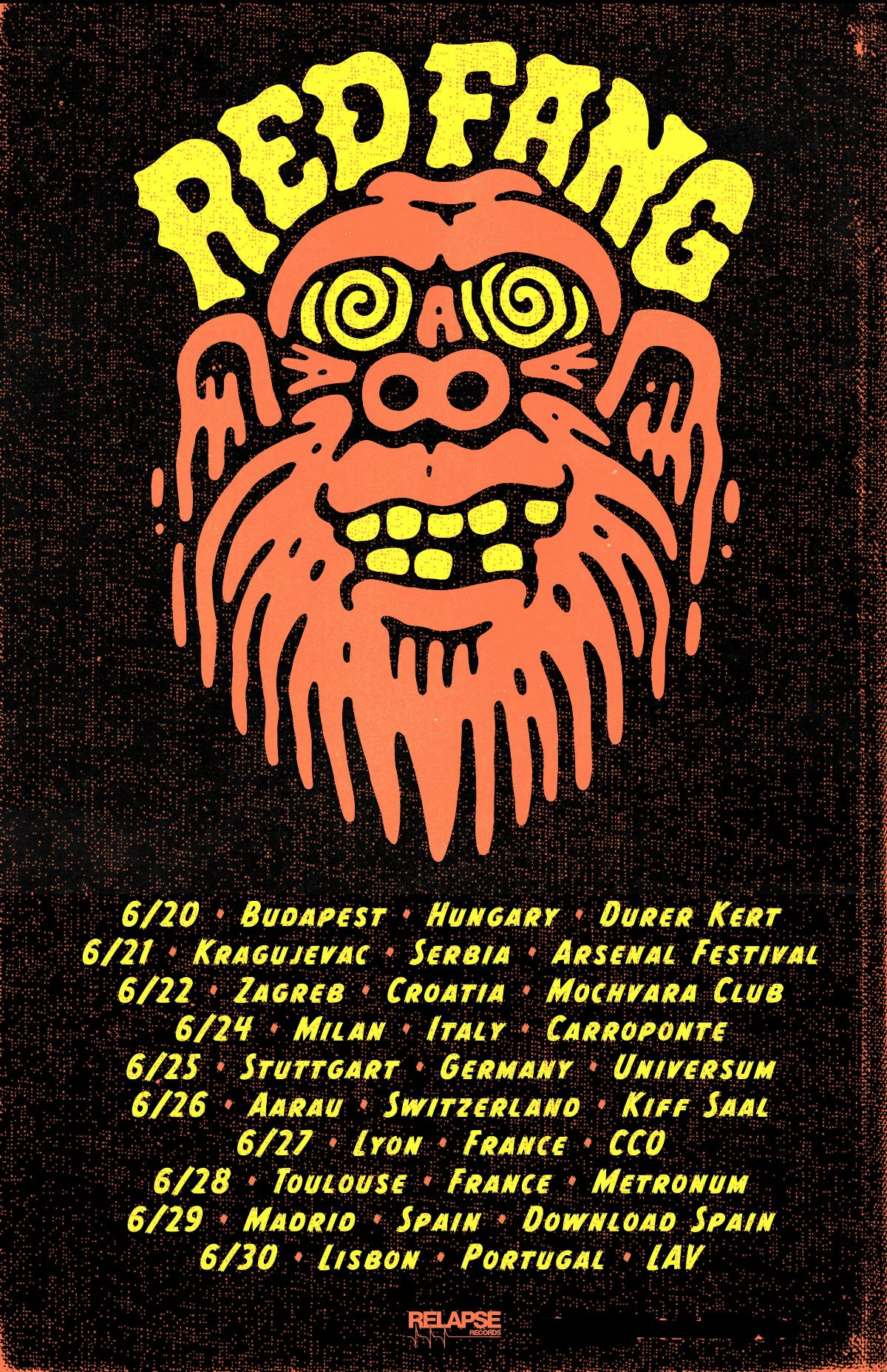 Red Fang Tour 2019