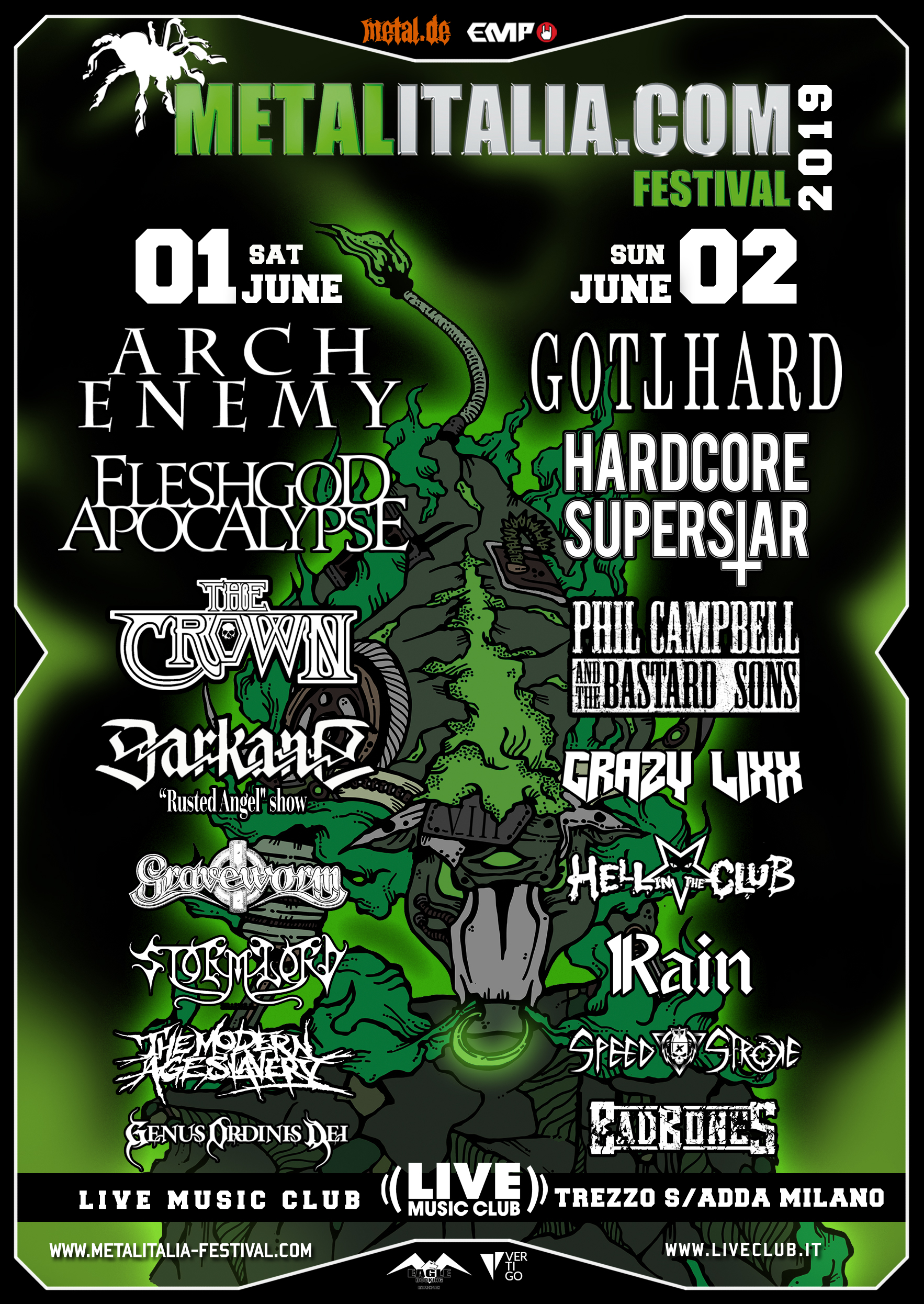 Metalitalia.com 2019 Poster