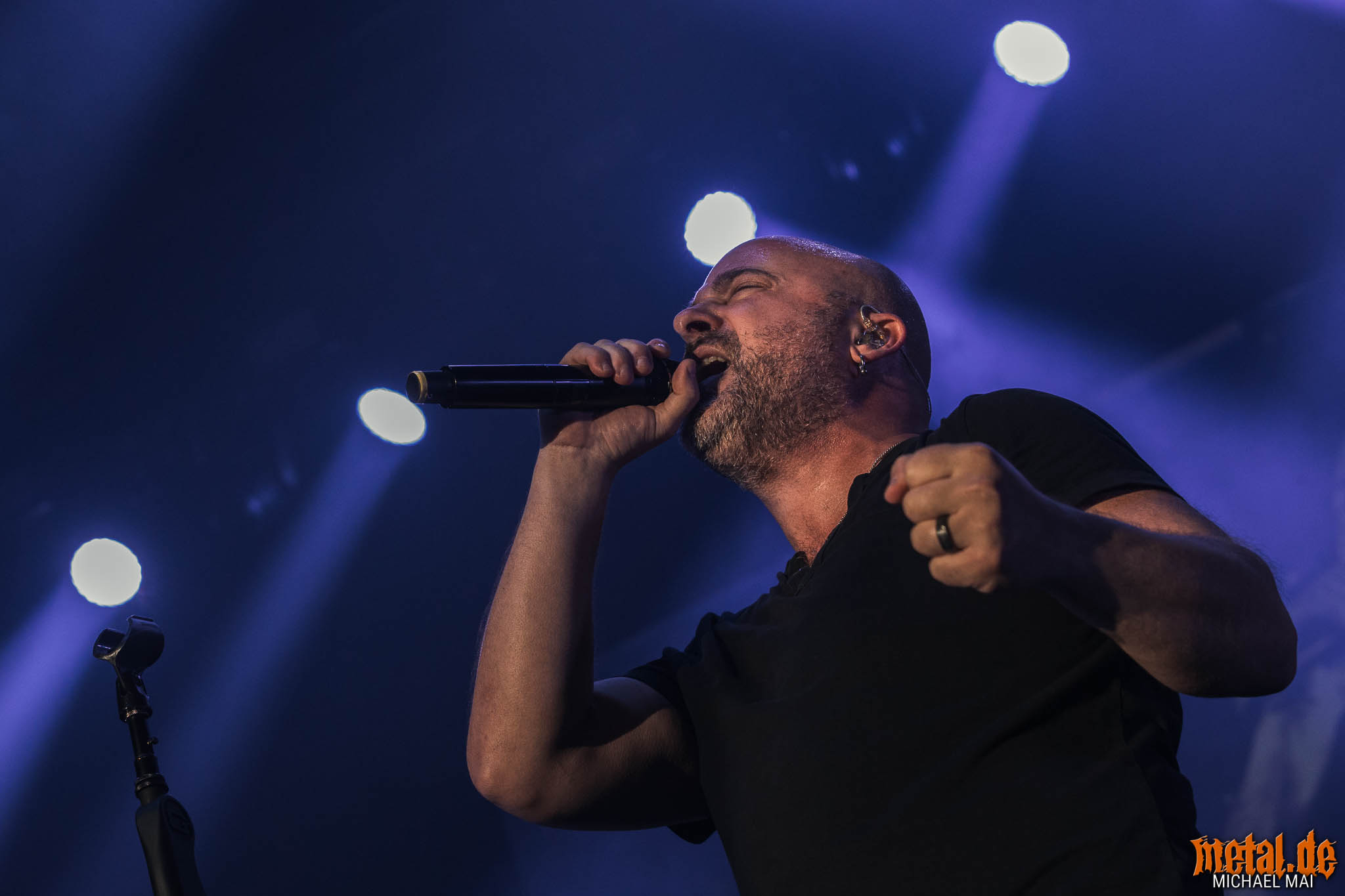 Konzertfoto von Disturbed auf der Evolution Tour 2019