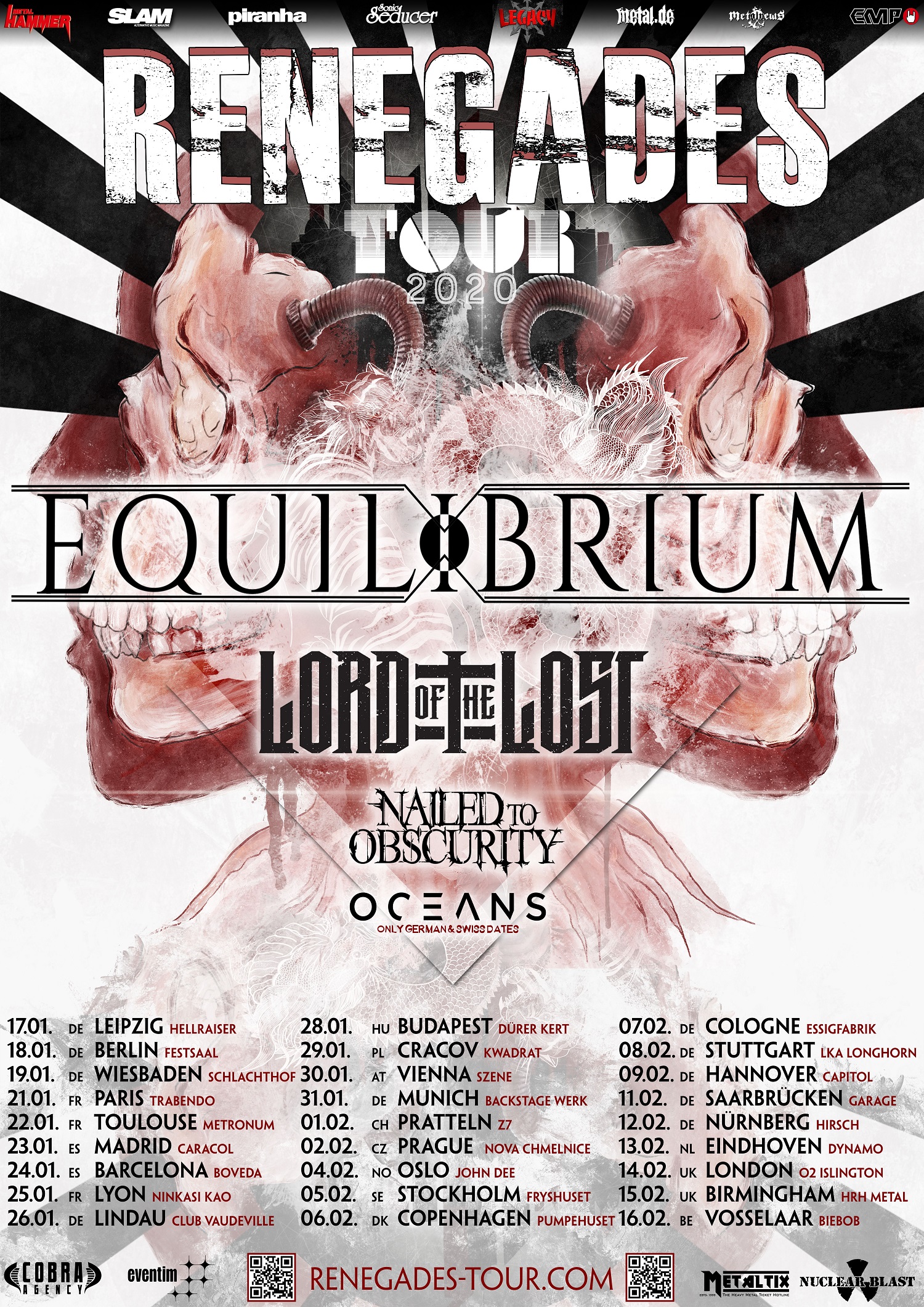 Bild Equilibrium - Renegades Tour 2020 Poster