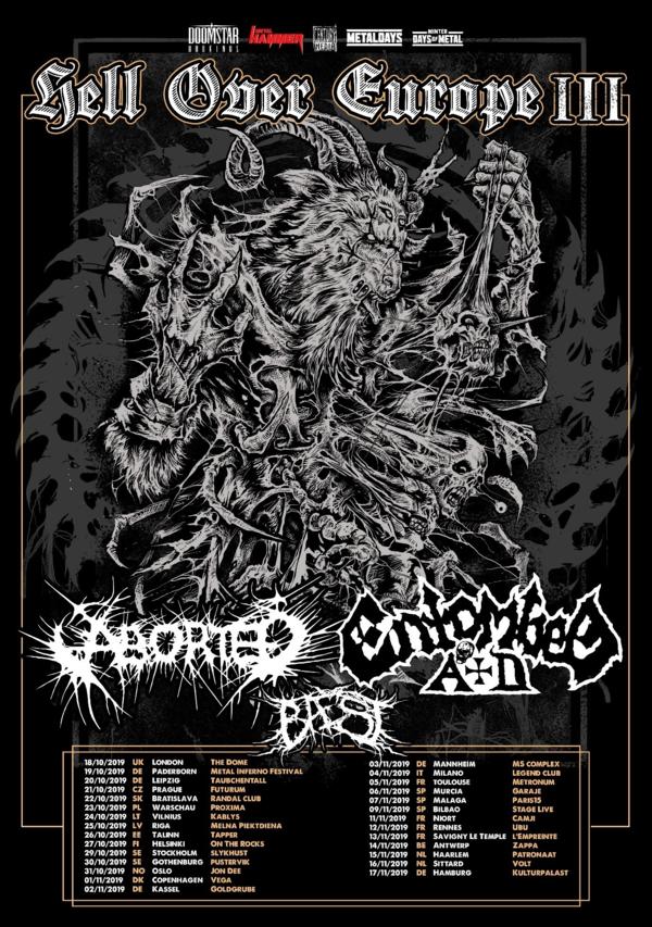 Aborted - Hell Over Europe Tour 2019