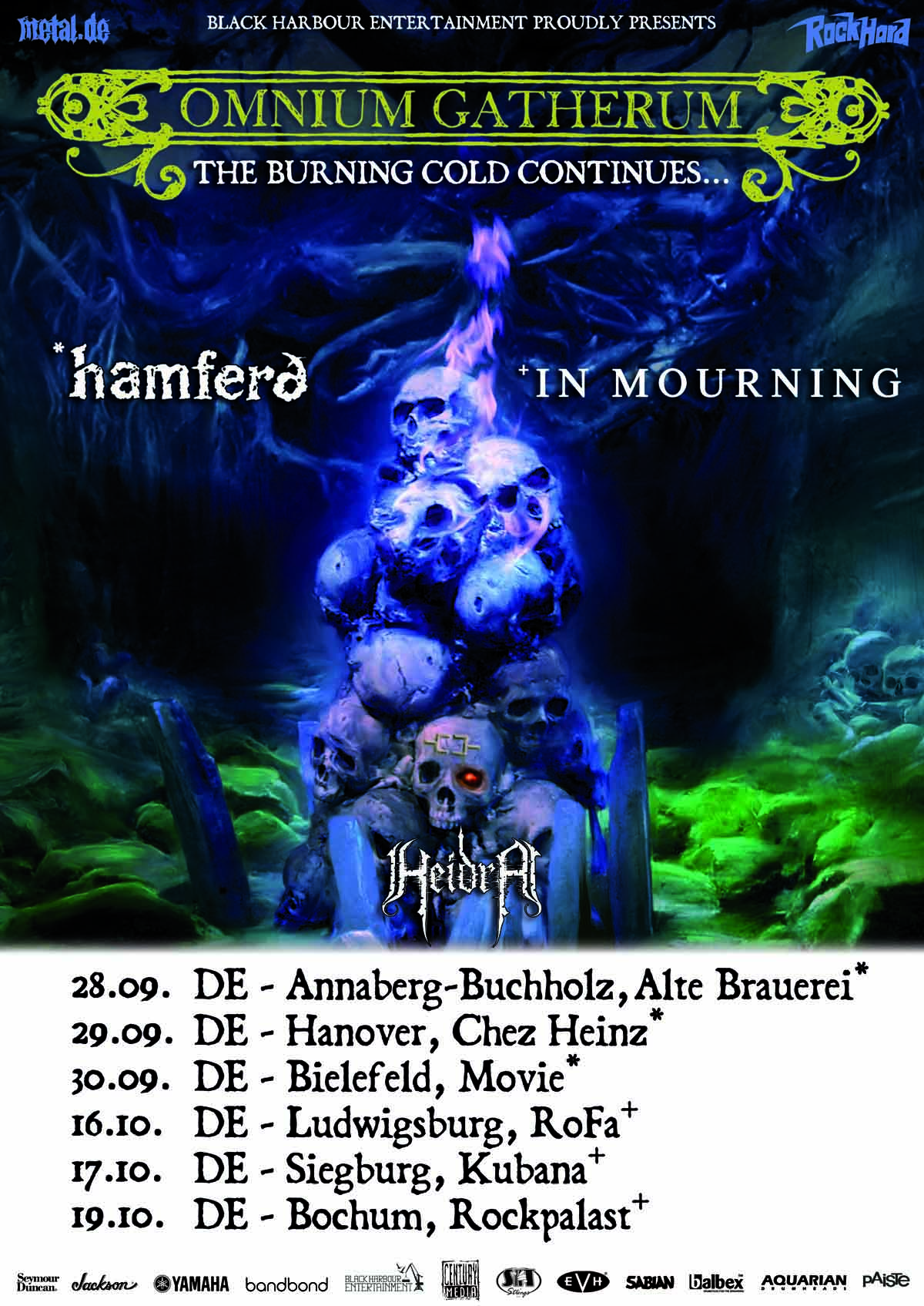 Omnium Gatherum The Burning Cold 2019