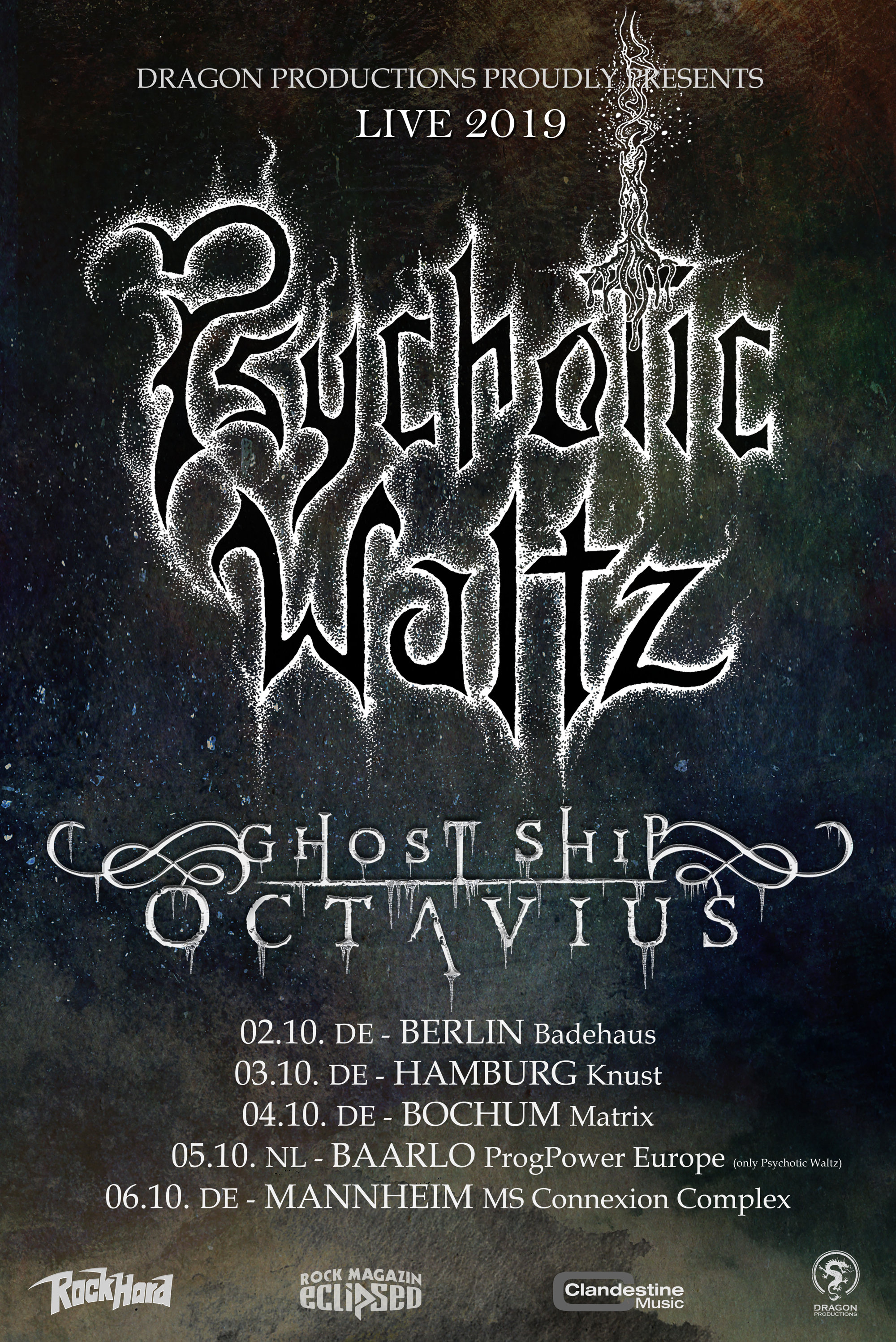 Psychotic Waltz - Tour 2019
