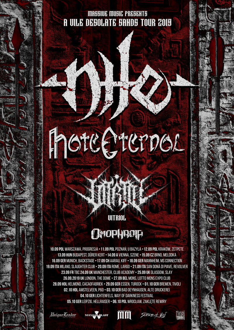 NILE - Tourposter