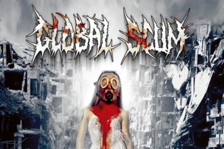 Cover von "Odium", dem zweiten Album von GLOBAL SCUM.
