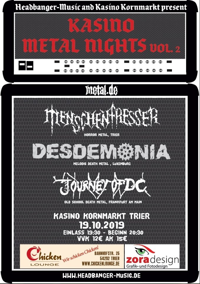 Kasino Metal Nights Vol.2