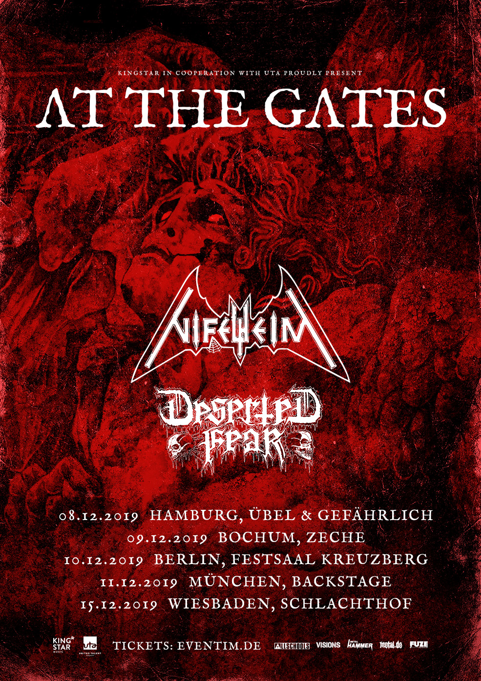 At The Gates - Tour 2019