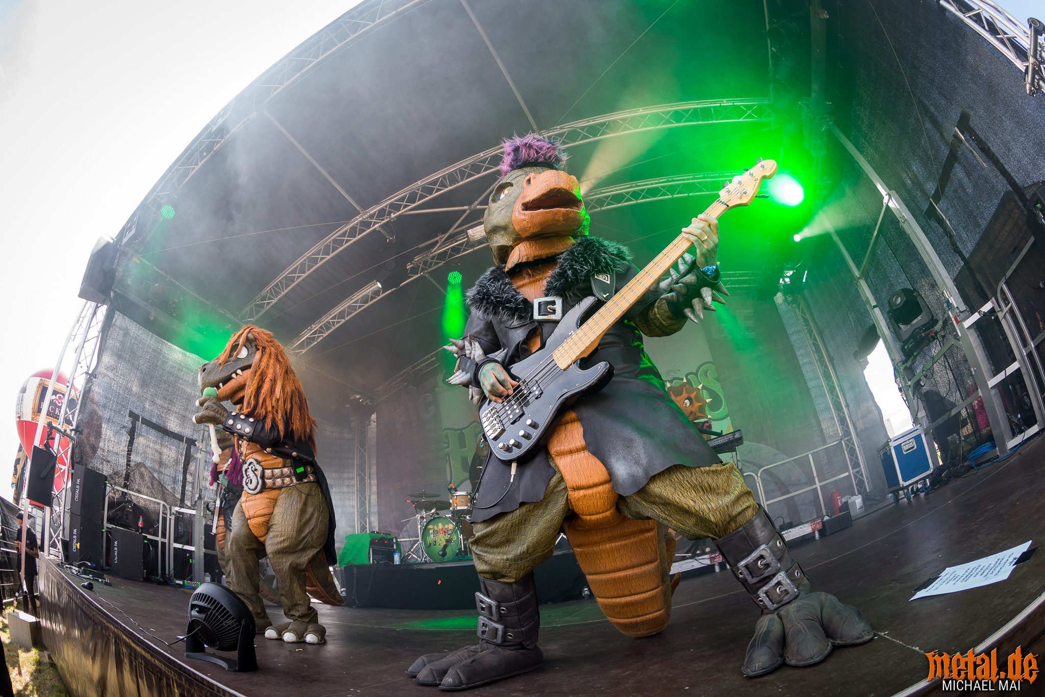 Konzertfoto von Heavysaurus - Summer Breeze Open Air 2019
