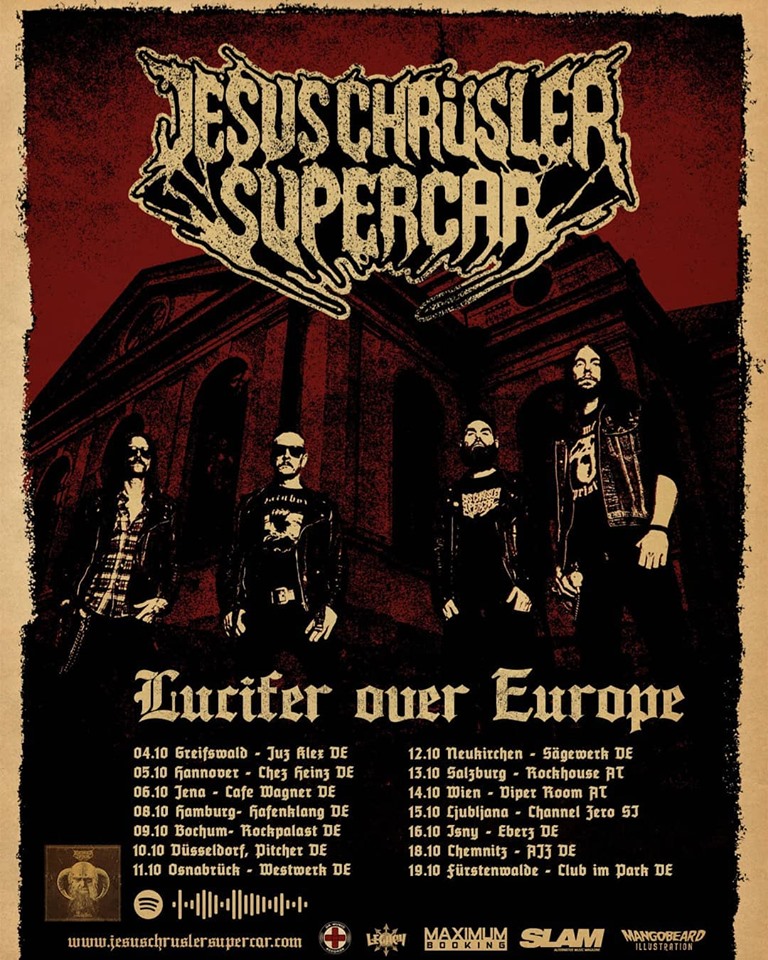 Jesus Chrüsler Supercar - Lücifer Over Europe 2019