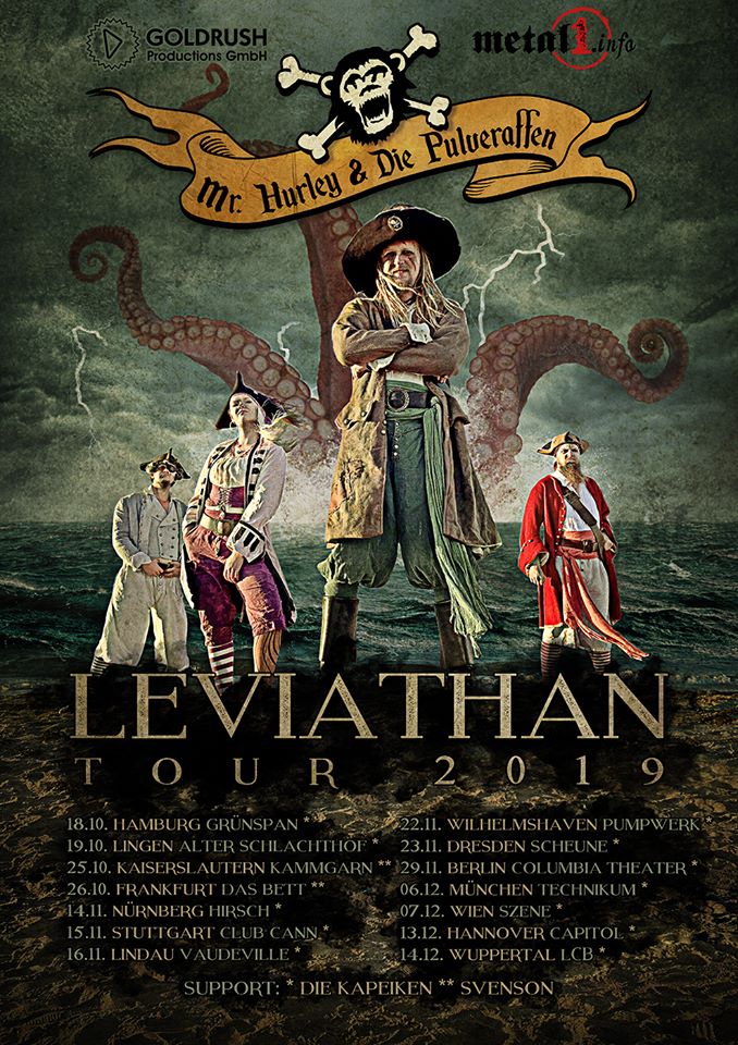 Mr. Hurley & Die Pulveraffen - Leviathan Tour 2019