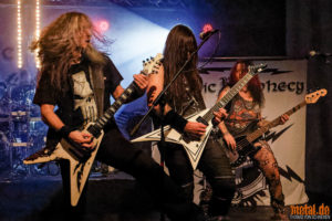 Konzertfotos von Mystic Prophecy - Metal Division Release Tour 2020