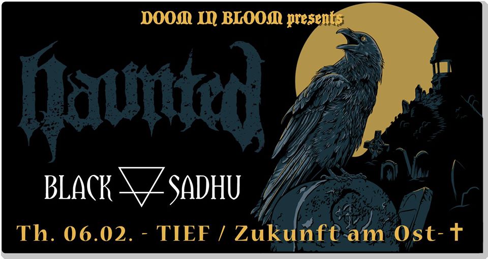 Konzertplakat von Haunted am 6.2.2020 in Berlin