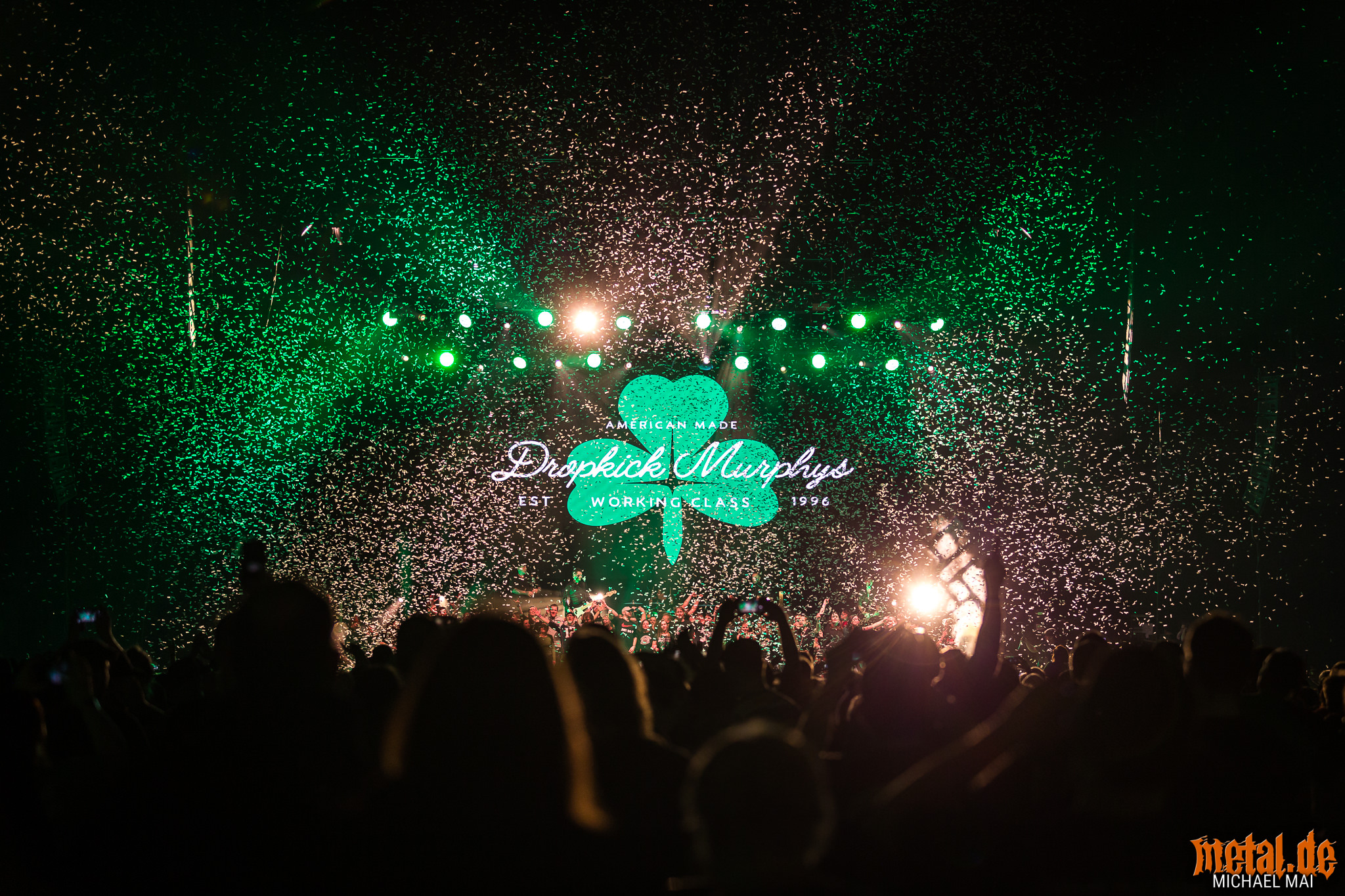 Konzertfotos von Dropkick Murphys auf der Europe 2020 Tour