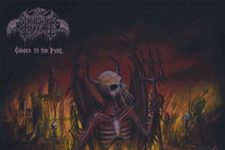 Slaughter Messiah - Cursed To The Pyre (Artwork)